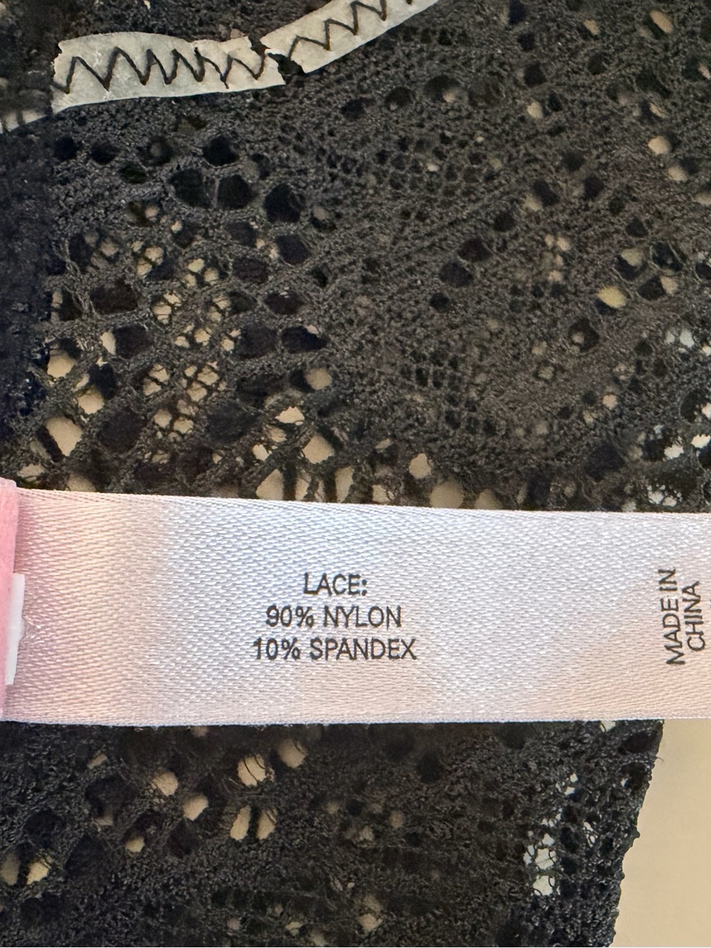 Victoria's Secret Very Sexy Black Lace Plunge Teddy Bodysuit M - Picture 9 of 10